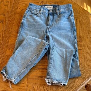 Madewell Light Blue Ankle Jeans